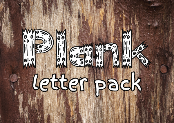 Plank Letter Pack